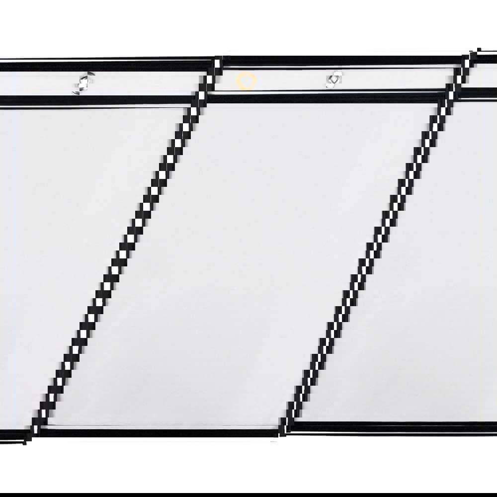 25 Pc Job Ticket Holder: Black